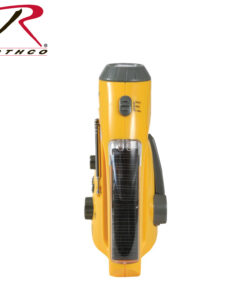 Rothco Solar/Wind Up Flashlight with Radio