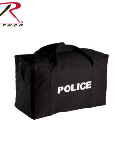 Rothco Large Canvas Police Gear Bag - Black