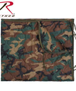 Rothco Enhanced G.I. Type Rip-Stop Poncho Liner With Zipper