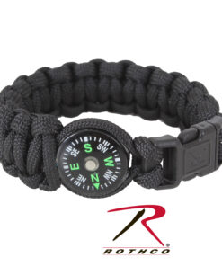 Rothco Paracord Compass Bracelet